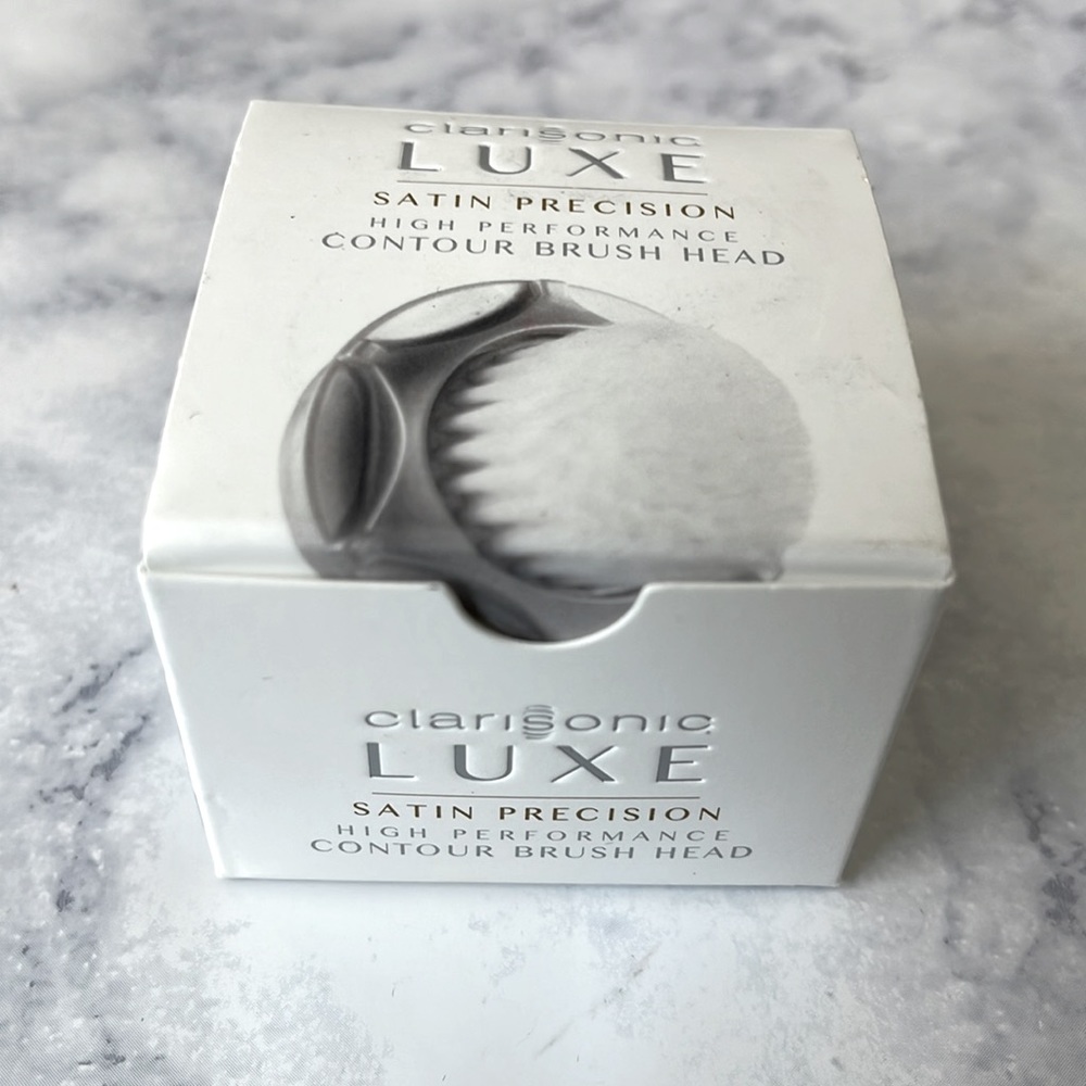 NEW! CLARISONIC Luxe Satin Precision High Performance Contour Skin Brush Head